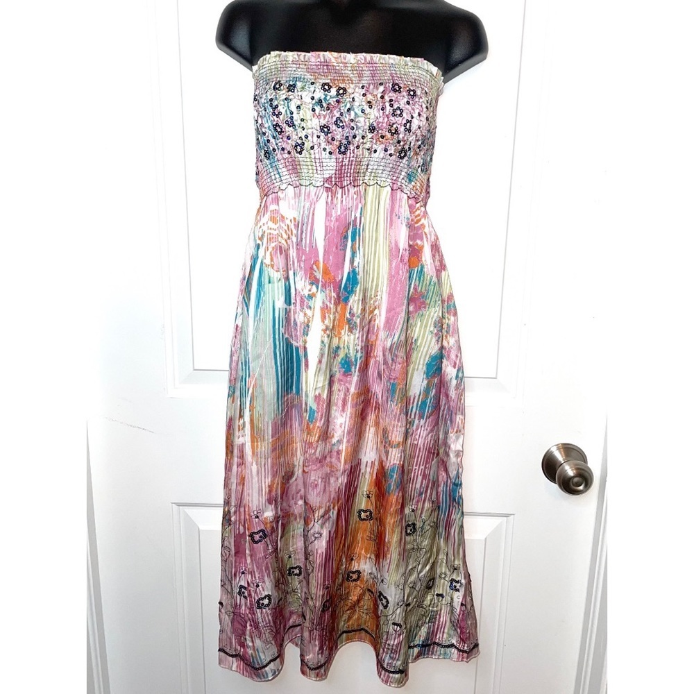 Lapis sequin Dress